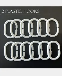 پرده حمام دلفین کد Ch-R سایز 200×180 سانتی متر