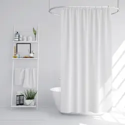 پرده حمام دلفین کد IR - DL سایز 200×180 سانتی متر