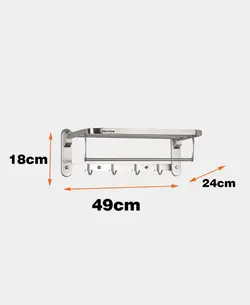 رخت آویز حمام دلفین مدل Si-49