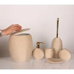 ست سرویس بهداشتی 6 پارچه پیسو مدل 130260