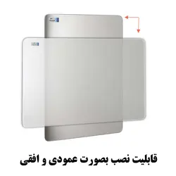 آینه بک لایت سرویس بهداشتی دلفین مدل N-T-7060