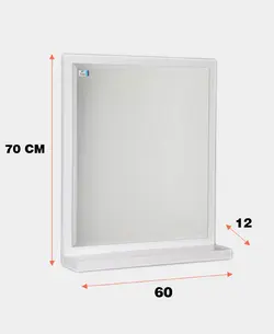 قیمت، مشخصات و خرید آینه دلفین مدل 1036-1 | صنایع دلفین ایران