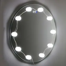 آینه دلفین مدل هالیوودی کد HL-q-70