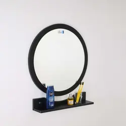 آینه سرویس بهداشتی دلفین مدل 1015-1 به همراه شلف