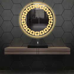 آینه سرویس بهداشتی دلفین مدل NQ-60-Form 12