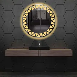 آینه سرویس بهداشتی دلفین مدل NQ-60-Form 21