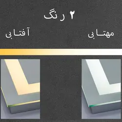 آینه سرویس بهداشتی دلفین مدل NQ-60-Form 24