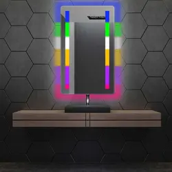 آینه سرویس بهداشتی دلفین مدل RGB-R-6070