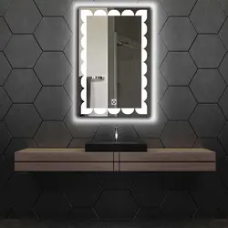 آینه سرویس بهداشتی دلفین مدل TCH-7050-Form 9