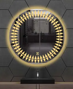 آینه سرویس بهداشتی دلفین مدل TCH-Q-60-Form 19