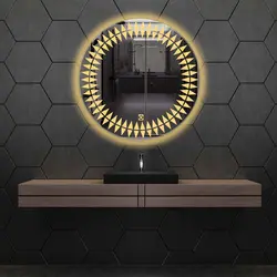 آینه سرویس بهداشتی دلفین مدل TCH-Q-60-Form 19