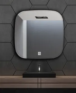 آینه سرویس بهداشتی دلفین مدل ضدبخار HT-SQ-61