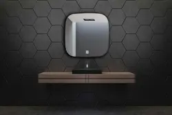 آینه سرویس بهداشتی دلفین مدل ضدبخار HT-SQ-61