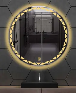 آینه لمسی دلفین مدل TCH-Q-60-Form 20