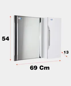 آینه و باکس دلفین مدل 1042