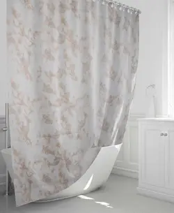 پرده حمام پیسو مدل BZ-34 سایز 180×200 سانتی متر