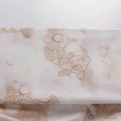 پرده حمام پیسو مدل BZ-34 سایز 180×200 سانتی متر