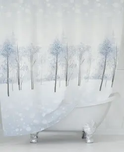 پرده حمام دلفین کد TOR-8759 سایز 200×180 سانتی متر