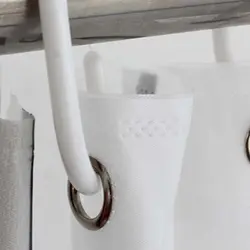 پرده حمام دلفین مدل EV-2558 سایز 180x200سانتی متر