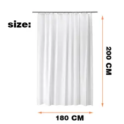 پرده حمام دلفین مدل jack-7766 سایز 180x200 سانتی متر