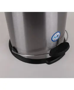 قیمت و مشخصات سطل زباله پدالی پیسو مدل SS-3 ظرفیت 3 لیتر | صنایع دلفین ایران