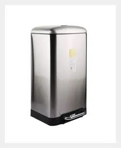 سطل زباله پدالی دلفین مدل Pr-30ltr-ss