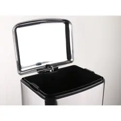 سطل زباله پدالی دلفین مدل Pr-30ltr-ss