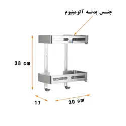 قفسه حمام دلفین مدل FK-v2-al