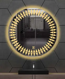 آینه سرویس بهداشتی دلفین مدل TCH-Q-60-Form 19