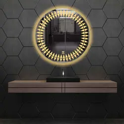 آینه سرویس بهداشتی دلفین مدل TCH-Q-60-Form 19