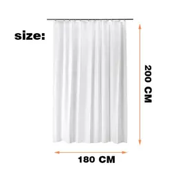 پرده حمام دلفین مدل Tor-9298 سایز 180x200سانتی متر