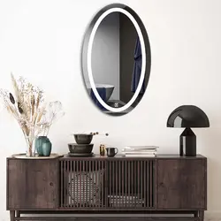 آینه دلفین مدل TCH-OV-60-Round