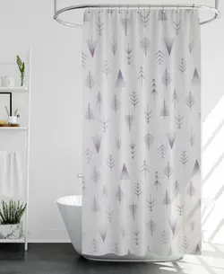 پرده حمام پیسو مدل BZ-52 سایز 180×200 سانتی متر