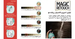 اسپری رنگ (کانسیلر) ریشه مو لورال مدل Magic Retouch | رنگ Dark Brown | حجم ۷۵ میل