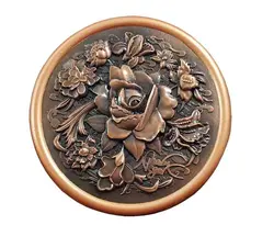 جا جواهری گرد رویه مسی سایز 15 | محصولات چرم | فروشگاه اینترنتی دونامال