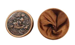 جا جواهری گرد رویه مسی سایز 15 | محصولات چرم | فروشگاه اینترنتی دونامال