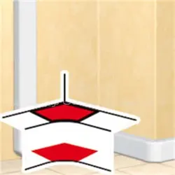 گوشه داخلی ترانک150 به همراه گوشه پارتیشن | فروشگاه اینترنتی دونامال