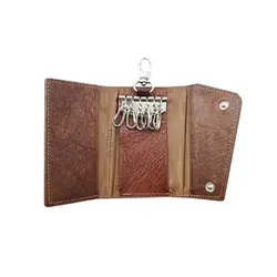 جاکلیدی چرم طرح حصیری401126