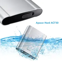 هارد اکسترنال AC730 Apacer | هارد ضد ضربه و ضد آب اپیسر | فروشگاه اینترنتی دونامال