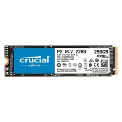 حافظه SSD اینترنال کروشیال مدل P2 ظرفیت 250 گیگابایت