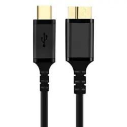 کابل تایپ C به هارد USB3.0 به طول 0.6 متر - دنیا کامپیوتر