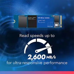 حافظه SSD اینترنال وسترن دیجیتال مدل Blue SN550 ظرفیت 2 ترابایت - دنیا کامپیوتر