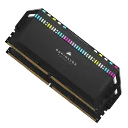 رم کورسیر مدل DOMINATOP PLAINUM RGB 32GB Dual 6200MHz CL36 DDR5 - دنیا کامپیوتر