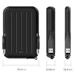 هارد اکسترنال سیلیکون پاور مدل SILICON POWER ARMOR A66 با ظرفیت 4 ترابایت