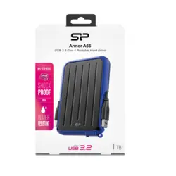 هارد اکسترنال سیلیکون پاور مدل SILICON POWER ARMOR A66 با ظرفیت 1 ترابایت