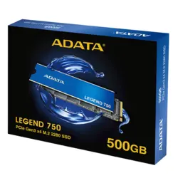 حافظه SSD اینترنال ای دیتا مدل ADATA LEGEND 750 با ظرفیت 500 گیگابایت