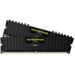 رم کامپیوتر دوکاناله 32 گیگابایتی کورسیر ونجنس ال پی ایکس مدل CORSAIR VENGEANCE LPX 32G 3200 DDR4
