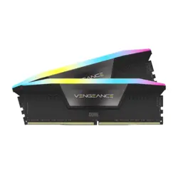 رم کامپیوتر دوکاناله 64 گیگابایتی کورسیر ونجنس آر جی بی مدل CORSAIR VENGEANCE RGB 64G 5600 DDR5 CL36