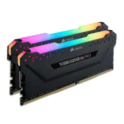 رم کامپیوتر دوکاناله 32 گیگابایتی کورسیر ونجنس آر جی بی پرو مدل CORSAIR VENGEANCE RGB PRO 32G 3200 DDR4