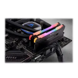 رم کامپیوتر دوکاناله 32 گیگابایتی کورسیر ونجنس آر جی بی پرو مدل CORSAIR VENGEANCE RGB PRO 32G 3200 DDR4